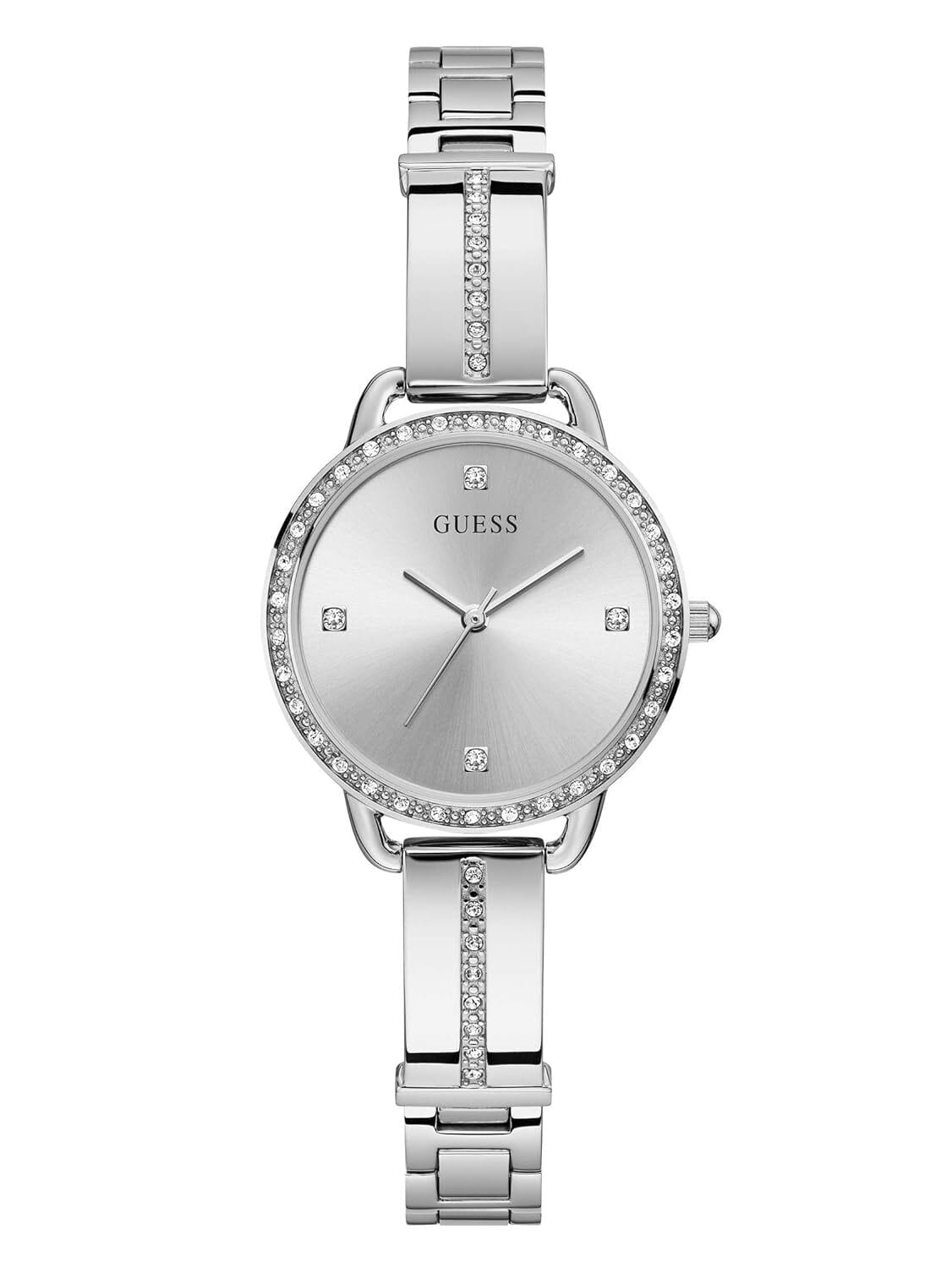 GUESS GW0022L1 Silver-Tone One Size