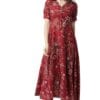 Bollyclues Women's Floral Maxi Dress