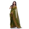 Standard Generic dB DESH BIDESH Women`s Bengal Cotton Silk Pure Handloom Cotton Saree Kohinoor Work With Blouse Piece