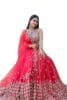 Embroidered Georgette Fabric Lehenga Choli with Dupatta for Women