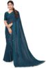 MIRCHI FASHION Women's Georgette Solid Saree with Blouse Piece