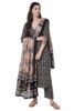 Standard Generic Arayna Women's Cotton Block Printed Straight Kurta with Palazzo Pants and Dupatta Set