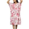 Ravaiyaa - Attitude is everything Women Cotton Printed Kaftan | Printed Beachwear Summer Kaftan Dress | Shoulder Strap Designer Kaftan Kurti | Kimono Sleeves Kaftan | Latest Stylish Casual Kaftan for Women