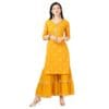 Set for Women | Women Kurta Sharara Set | Kurta with Sharara Set | Cotton Blend Kurti Kurta Sharara | Printed Kurta Sharara Set