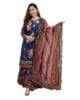 KLOSIA Women Croset Embroidered Printed Kurta and Sharara Set with Dupatta