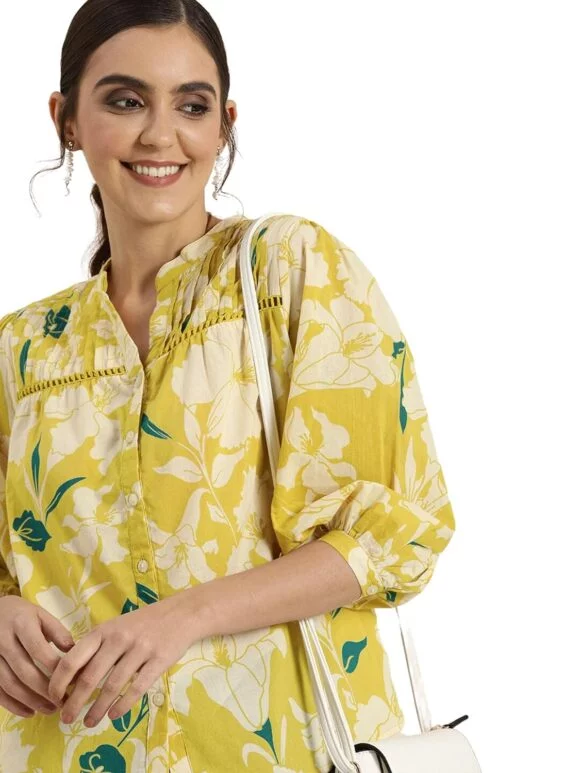Standard Generic rytras Women's Cotton Printed Regular Fit top