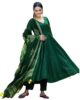 Women Cotton Blend Kurta Set With Dupatta