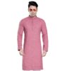 Standard Generic DIVISIVE Men's Sequince Embroidered Cotton Blend Only Kurta