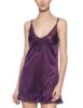 Standard Generic Clovia Women Satin and Lace Solid Mini Babydoll