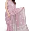 MIRCHI FASHION Women's Latest Chiffon Batik Printed Saree with Blouse Piece