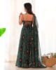 a New Bandhani Print with Chiffon Bandhej Fabric Ethnic wear Set for Women