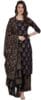 Arayna Women's Floral Printed Pure Cotton Kurti Palazzo Pants Set with Dupatta