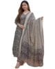 Women Cotton Blend Kurta Set With Dupatta