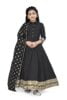 Maxi Length Foil Printed Dress