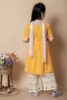 Dressesn Indian Ethnic Kids Girls Kurta Straight Pant with Silky Dupatta Dress Set, Cotton Rayon Fabric