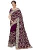 Standard Generic TRENDMALLS Women's Heavy Embroiderd Barfi Silk Saree