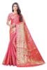 Banarasi Art Silk Zari Woven Saree With Blouse Piece