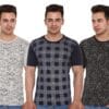 SHAUN Men T-Shirt (104MPrtd3_XNK38-$P_Pack of 3)