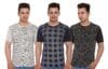 SHAUN Men T-Shirt (104MPrtd3_XNK38-$P_Pack of 3)