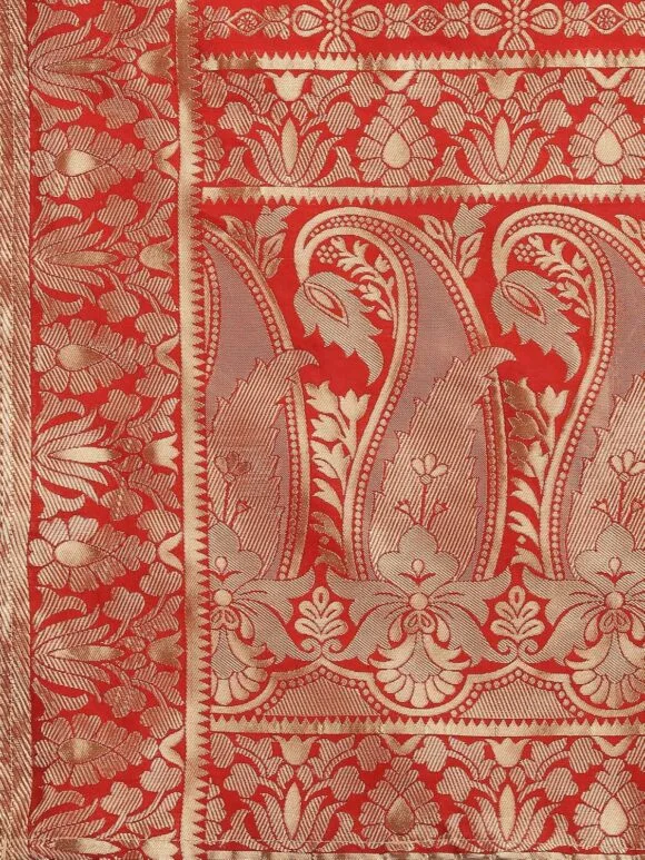 Jacquard Semi-Stitched Lehenga choli - Image 6